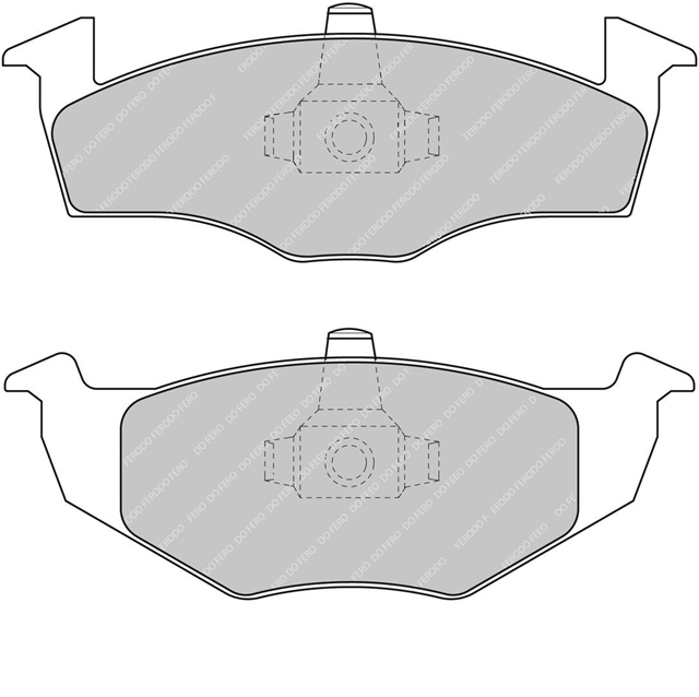 SET PLACUTE FRANA DS PERFORMANCE