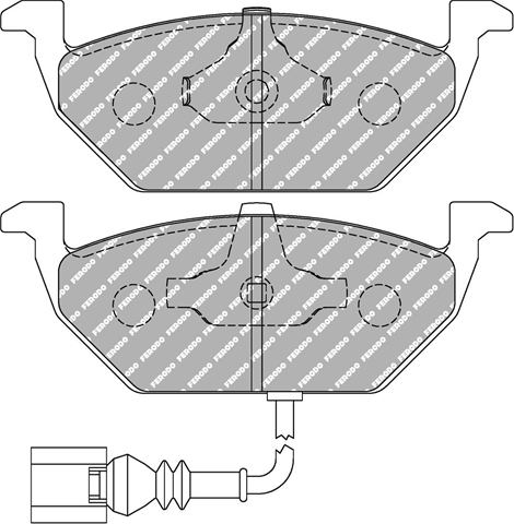 SET PLACUTE FRANA DS PERFORMANCE
