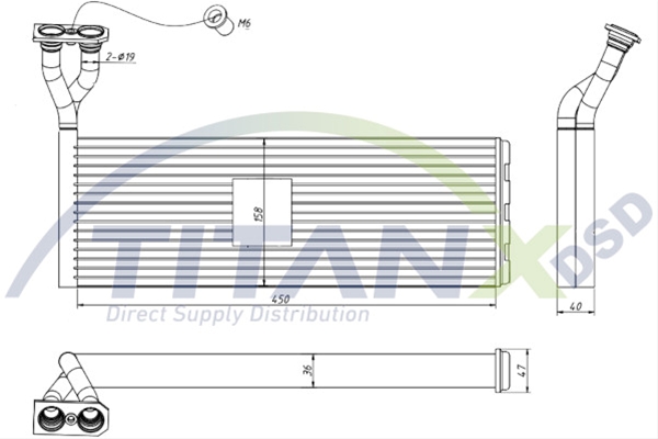 Imagine pentru produsul „CALORIFER SCANIA 4 SERIES TITAN-X"