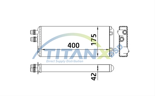 Imagine pentru produsul „CALORIFER IVECO STRALIS TITAN-X"