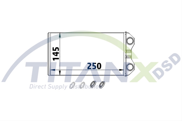 Imagine pentru produsul „CALORIFER RENAULT TRAFIC VALEO SYS. TITAN-X"