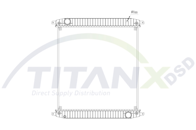 Imagine pentru produsul „RADIATOR IVECO EUROCARGO TECTOR BEHR SYS. TITAN-X"