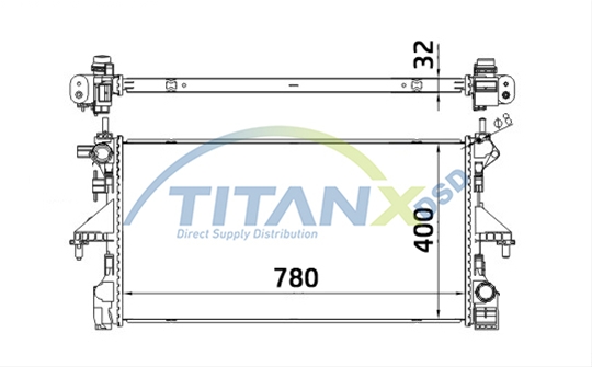 Imagine pentru produsul „RADIATOR TITAN-X"