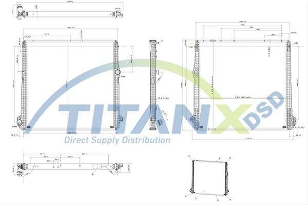 Imagine pentru produsul „RADIATOR SCANIA PGRS 16> S EURO 6 TITAN-X"