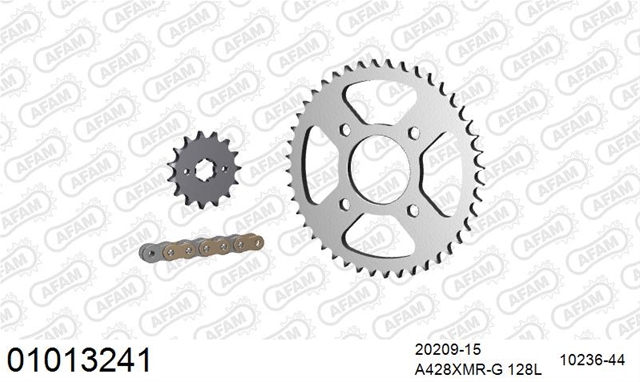 Imagine pentru produsul „KIT LANT HONDA CBR 125 R 20112016"