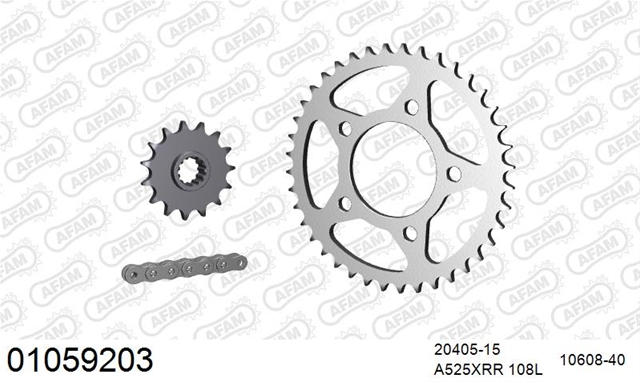 Imagine pentru produsul „KIT LANT HONDA CB 500 19942003"