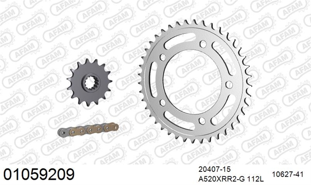 Imagine pentru produsul „KIT LANT HONDA CB 500 X 20132018"