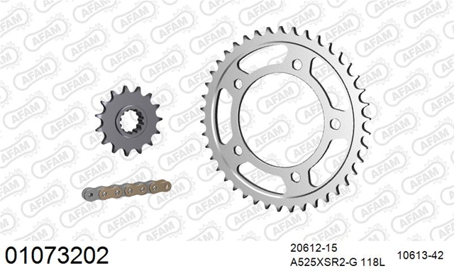 Imagine pentru produsul „KIT LANT HONDA CB 650 F ABS 20142019"