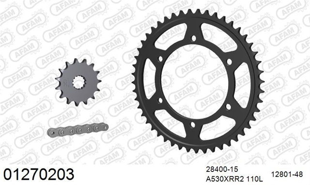 Imagine pentru produsul „KIT LANT YAMAHA FZS 600 FAZER 19982003"