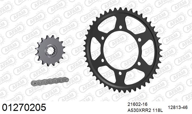 Imagine pentru produsul „KIT LANT YAMAHA FZ6 S FAZER 20042007"