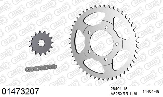 Imagine pentru produsul „KIT LANT SUZUKI GSF 650 N BANDIT 20072015"