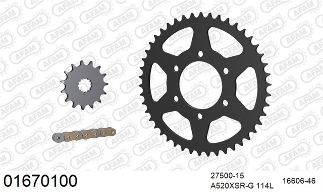 Imagine pentru produsul „KIT LANT KAWASAKI ER 6 N 20062016"