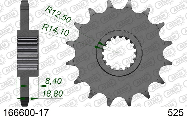 Imagine pentru produsul „PINION FATA #525"