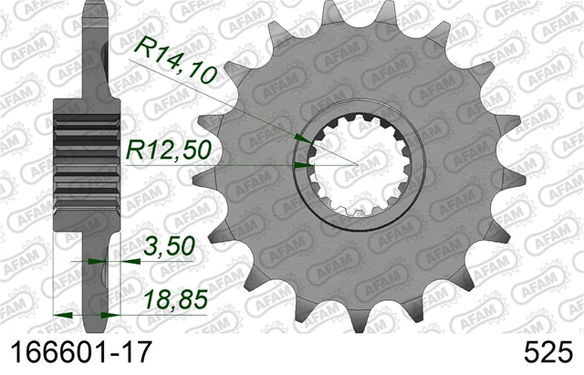 Imagine pentru produsul „PINION FATA #525"