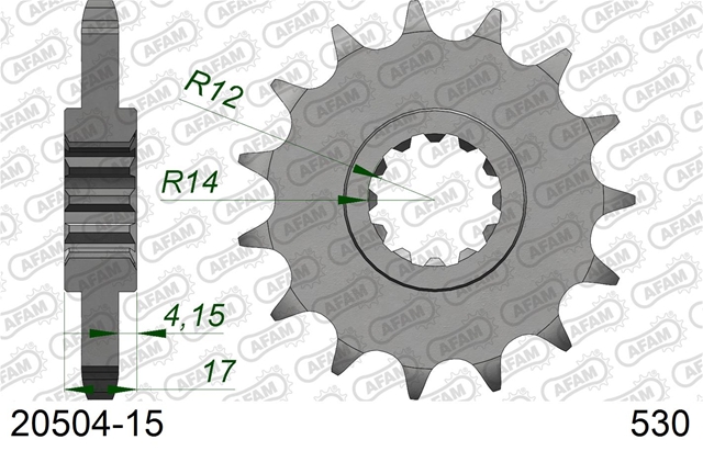 Imagine pentru produsul „PINION FATA #530"
