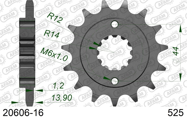 Imagine pentru produsul „PINION FATA #525"