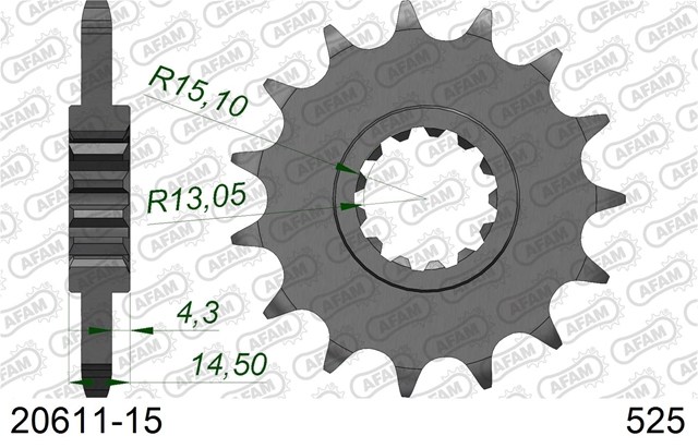 Imagine pentru produsul „PINION FATA #525"