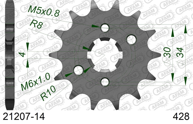 Imagine pentru produsul „PINION FATA #428"