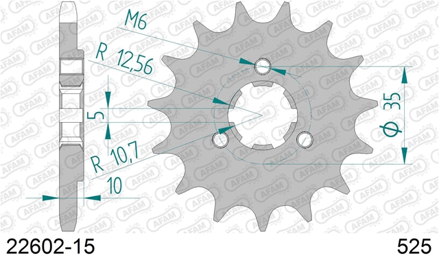 Imagine pentru produsul „PINION FATA #525"