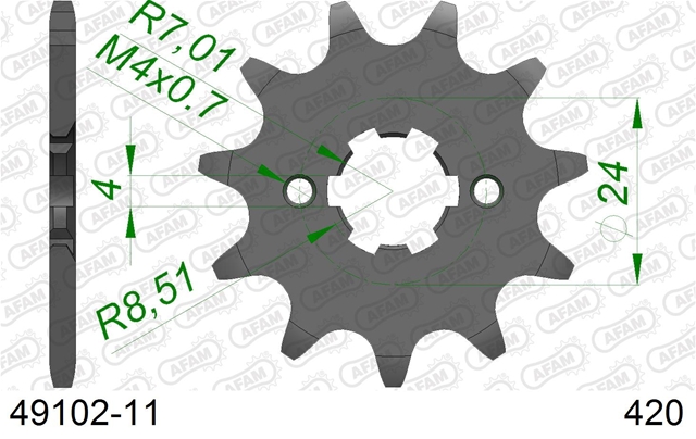 Imagine pentru produsul „PINION FATA #420"