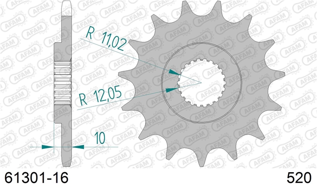 PINION FATA #520
