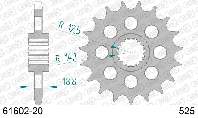 PINION FATA #525
