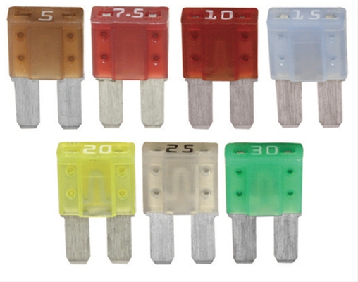 Imagine pentru produsul „ASORTIMENT DE 14 SIGURANTE MICRO II 5A-30A"