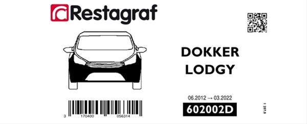 SET AGRAFE MONTAJ BARA FATA LODGY/DOKKER