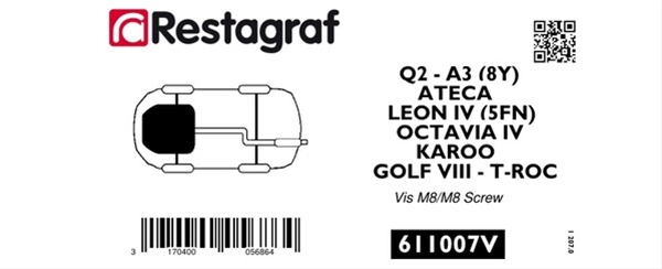 Imagine pentru produsul „SET 21 BUC KIT MONTAJ SCUT MOTOR VW-AUDI-SEAT-SKODA"