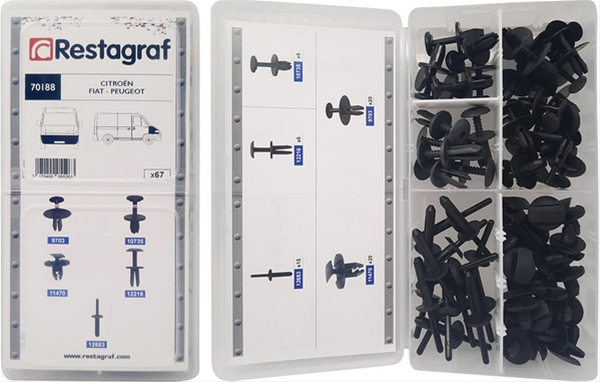 Imagine pentru produsul „SET 67 BUC ASORTIMENT AGRAFE"