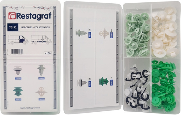 SET 100 BUC ASORTIMENT AGRAFE