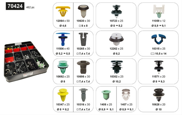 CSNBB SET 462 AGRAFE VW-AUDI