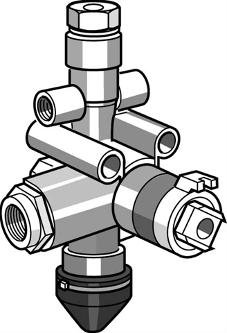 Imagine pentru produsul „(INLOCUIT DE K194775N00) SUPAPA SUSPENSIE PNEUMATICA - KNORR-BREMSE - LLSNBB"